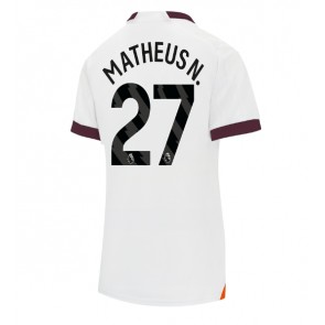 Maillot de foot Manchester City Matheus Nunes #27 Extérieur Femmes 2023-24 Manches Courte